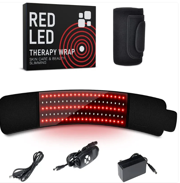 Cinturón de Terapia Infrarroja LED – Alivio de Dolor Muscular y Articular