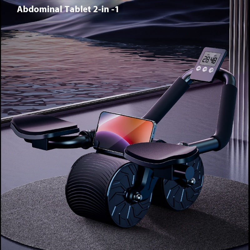 Rueda Abdominal con Rebote Automático – Entrenamiento de Core en Casa