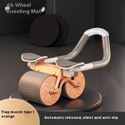 Rueda Abdominal con Rebote Automático – Entrenamiento de Core en Casa