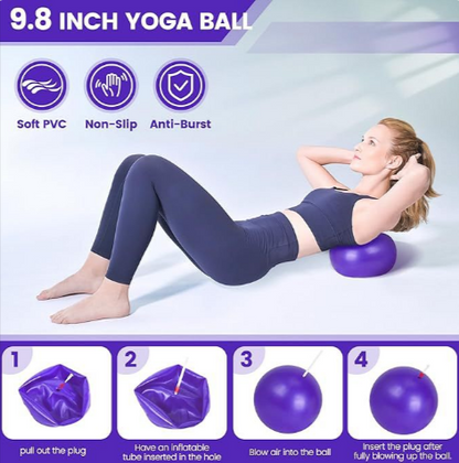 Kit Completo de Yoga y Pilates 13 Piezas – Entrenamiento en Casa