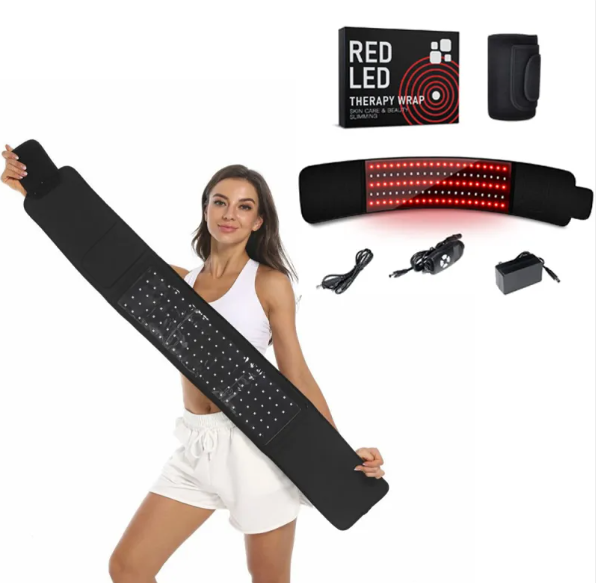 Cinturón de Terapia Infrarroja LED – Alivio de Dolor Muscular y Articular