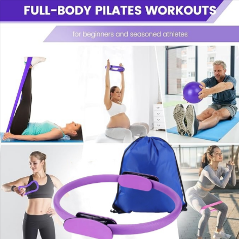 Kit Completo de Yoga y Pilates 13 Piezas – Entrenamiento en Casa