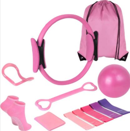 Kit Completo de Yoga y Pilates 13 Piezas – Entrenamiento en Casa