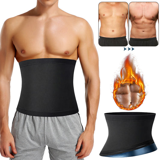 Faja Reductora de Cintura para Hombre, Cinturón Adelgazante para Sauna